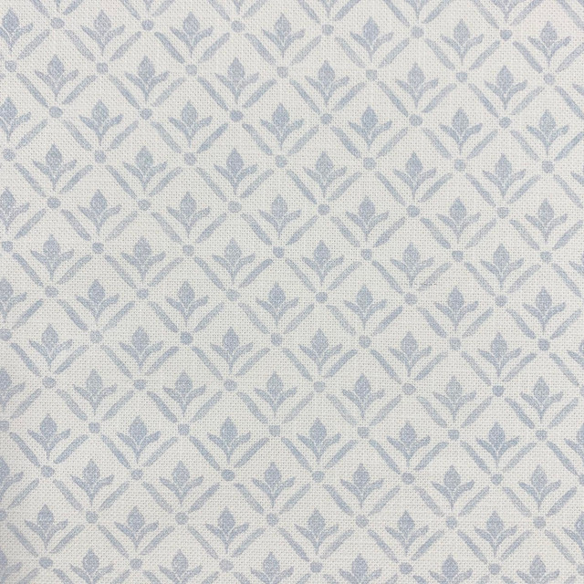 Lillian August Dinah Skyblue by Magnolia Designer Fabric - 100% Cotton Spain 50000 Horizontal: 1.13 and Vertical: 1.13 54 - Swanky Fabrics -