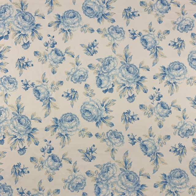 Lillian August Jenni Skyblue by Magnolia Designer Fabric - 100% Cotton Sateen India 50000 Horizontal: 54.7 and Vertical: 17.91 54 - Swanky Fabrics - Lillian August Jenni Skyblue by Magnolia Designer Fabric - 100% Cotton Sateen India 50000 Horizontal: 54.7 and Vertical: 17.91 54 - Swanky Fabrics -