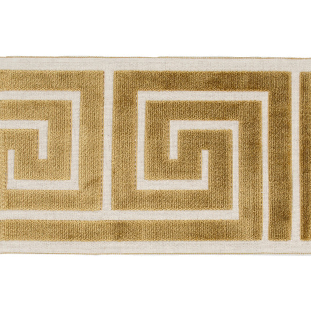 Sidewinder Tape Topaz by Magnolia Designer Trim - 58% Rayon, 31% Poly, 11% Linen China Horizontal: 13.5 and Vertical: 7 - Swanky Fabrics -