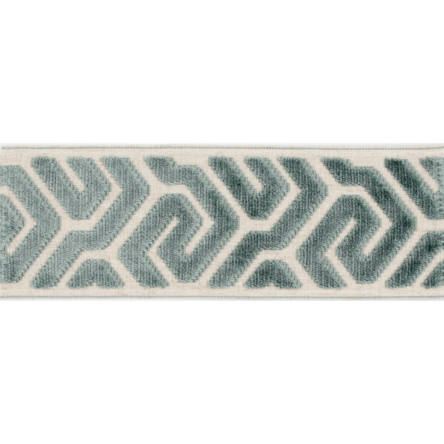 Sutton Tape Teal by Magnolia Designer Trim - 58% Rayon, 31% Poly, 11% Linen China Horizontal: and Vertical: 3.5 - Swanky Fabrics - Sutton Tape Teal by Magnolia Designer Trim - 58% Rayon, 31% Poly, 11% Linen China Horizontal: and Vertical: 3.5 - Swanky Fabrics -