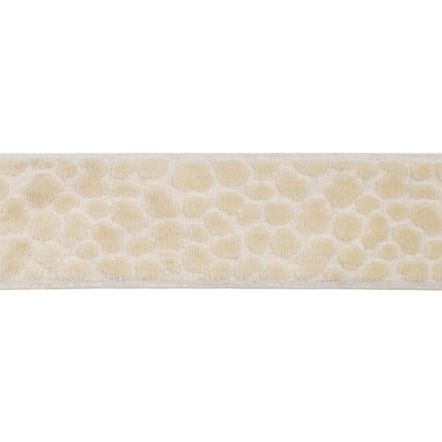 Wilder Tape Pearl by Magnolia Designer Trim - 58% Rayon, 31% Poly, 11% Linen China Horizontal: and Vertical: 3.5 - Swanky Fabrics -
