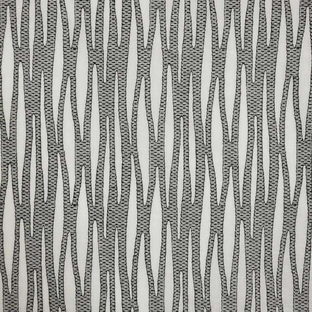 Bonsai 519 Zebra by Maxwell Designer Fabric SHEER CRAFT BASE: 100% RECYCLE POLYESTER TURKEY V-9.4" H-4.3" 118" - Swanky Fabrics - Bonsai 519 Zebra by Maxwell Designer Fabric SHEER CRAFT BASE: 100% RECYCLE POLYESTER TURKEY V-9.4" H-4.3" 118" - Swanky Fabrics -
