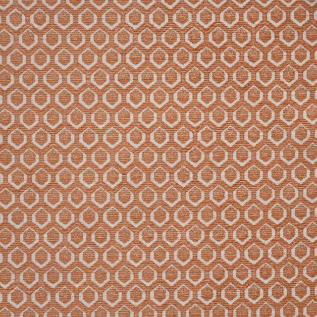 Cadboro # 804 Carnation by Maxwell Designer Fabric Performance Wovens-Vol. Vii Rhubarb 100% UV POLYESTER USA V-2.1" H-1.3" 57" - Swanky Fabrics -