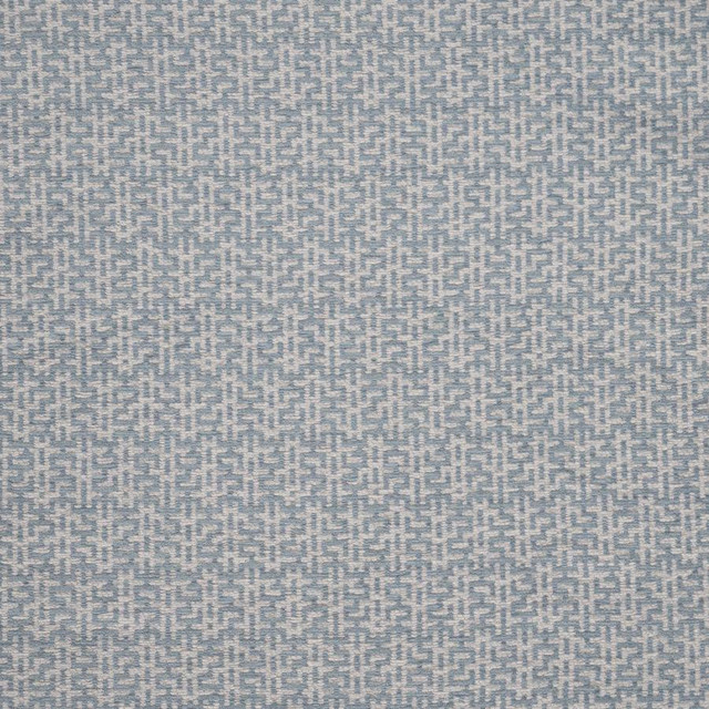 Garden Maze # 626 Celeste by Maxwell Designer Fabric Performance Wovens-Vol. Vii Bluejay 89% UV POLYESTER
11% UV RECYCLED POLYESTER USA V-3.1" H-1.9" 55" - Swanky Fabrics -