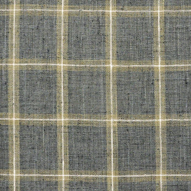 Gridiron # 643 Night by Maxwell Designer Fabric Stripes & Checks Ii 100% POLYESTER INDIA V-4"H-3.37" 54" - Swanky Fabrics -