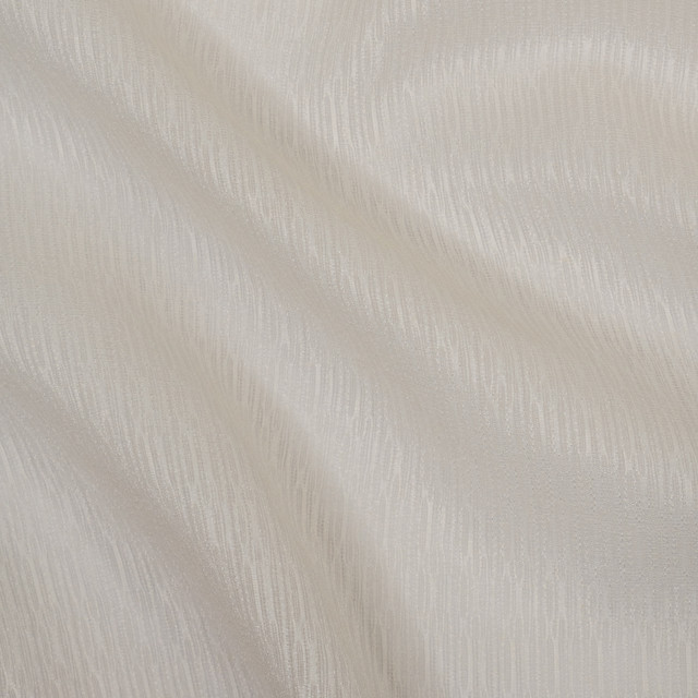 Rosie 246 Fog by Maxwell Designer Fabric SUPER WIDE SHEER RINGSETS 100% POLYESTER TURKEY   130"  - Swanky Fabrics -