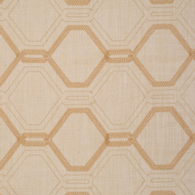 Raphael Sand by Mitchell Designer Fabric #2404 85% Polyester, 15% Linen Imported </p><p>Repeat: Horizontal: 8.5 and Vertical: 7.75 40 - Swanky Fabrics -