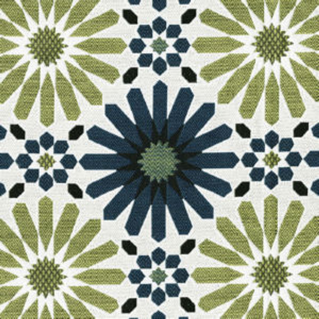 Prudy Lagoon by Norbar Designer Fabric SOLEIL 100% SOLUTION DYED ACRYLIC CHINA 9 3/4"V 10"H 54 - Swanky Fabrics -