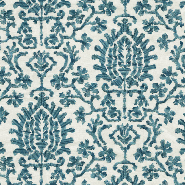Balinese Emb. Pacific 471150 by P/K LIFESTYLES Designer Fabric - Base: 100% cotton / Emb. 100% rayon India 51000 Horizontal: 17.37 and Vertical: 15 57 - Swanky Fabrics - Balinese Emb. Pacific 471150 by P/K LIFESTYLES Designer Fabric - Base: 100% cotton / Emb. 100% rayon India 51000 Horizontal: 17.37 and Vertical: 15 57 - Swanky Fabrics -