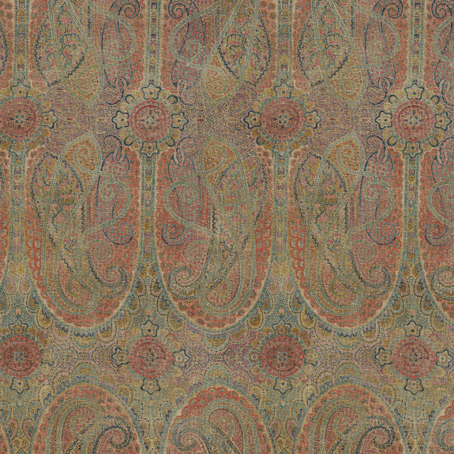 Jaisalmer Gem 570070 by VILLA D'ASCOLI Designer Fabric - 55% linen, 45% rayon Pakistan 50000 Horizontal: 13.5 and Vertical: 27 54  - Swanky Fabrics -