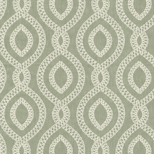 Pavilion Emb. Aloe 471284 by P/K LIFESTYLES Designer Fabric - Base 68% polyester, 21% linen, 11% cotton / Emb. 100% polyester India 51000 Horizontal: 6.75 and Vertical: 6.25 54 - Swanky Fabrics - Pavilion Emb. Aloe 471284 by P/K LIFESTYLES Designer Fabric - Base 68% polyester, 21% linen, 11% cotton / Emb. 100% polyester India 51000 Horizontal: 6.75 and Vertical: 6.25 54 - Swanky Fabrics -
