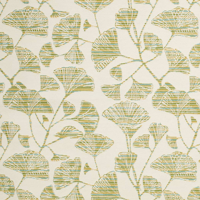 D4553 Ginkgo Grass by Charlotte Designer Fabric Veranda II 71% Polypropylene, 29% Polyester Mexico </p><p>Repeat: Horizontal 11" x Vertical 11" 54 Inches - Swanky Fabrics - D4553 Ginkgo Grass by Charlotte Designer Fabric Veranda II 71% Polypropylene, 29% Polyester Mexico </p><p>Repeat: Horizontal 11" x Vertical 11" 54 Inches - Swanky Fabrics -