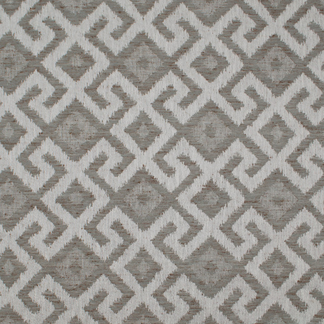 Aztec Neve Gray by Europatex Designer Fabric Aztec 86% Poyester, 14% Cotton 6.85" H, 6.85" V 54.00 inches - Swanky Fabrics - Aztec Neve Gray by Europatex Designer Fabric Aztec 86% Poyester, 14% Cotton 6.85" H, 6.85" V 54.00 inches - Swanky Fabrics -