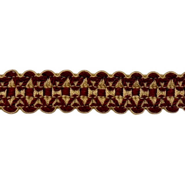 Buggy Bordeaux by Europatex Designer Fabric Carriage House 50% Polyester, 50% Rayon 0.75 inches - Swanky Fabrics -