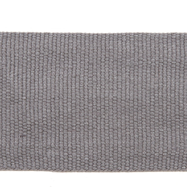 Le Lin 2 Tape Battleship by Europatex Designer Fabric Le Lin 63% Linen, 37% Rayon 2.00 inches - Swanky Fabrics -