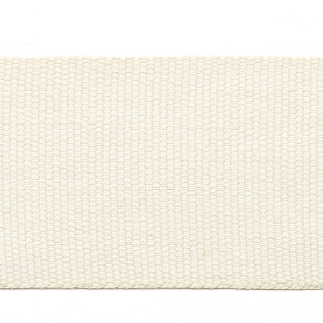 Le Lin 2 Tape Canvas/Ivory by Europatex Designer Fabric Le Lin 63% Linen, 37% Rayon 2.00 inches - Swanky Fabrics -