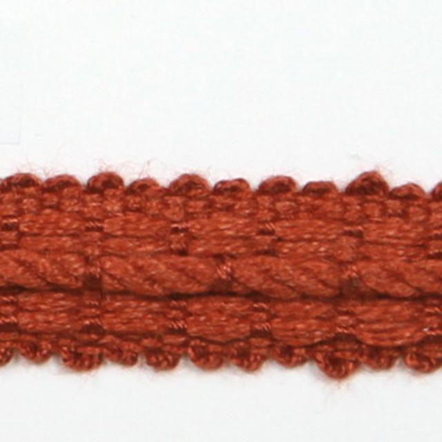 Le Lin Braid Coral by Europatex Designer Fabric Le Lin 63% Linen, 37% Rayon 0.50 inches - Swanky Fabrics -