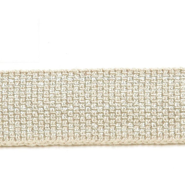 Le Lin Metallic Micro Tape Silver by Europatex Designer Fabric Le Lin 42% Fibranne, 30% Rayon, 25% Metallic yarns, 3% Polyester 0.56 inches - Swanky Fabrics - Le Lin Metallic Micro Tape Silver by Europatex Designer Fabric Le Lin 42% Fibranne, 30% Rayon, 25% Metallic yarns, 3% Polyester 0.56 inches - Swanky Fabrics -
