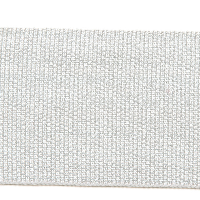 Le Lin Metallic Tape Ice by Europatex Designer Fabric Le Lin 41% Fibranne, 30% Rayon, 28% Metallic yarns, 1% Polyester 2.00 inches - Swanky Fabrics - Le Lin Metallic Tape Ice by Europatex Designer Fabric Le Lin 41% Fibranne, 30% Rayon, 28% Metallic yarns, 1% Polyester 2.00 inches - Swanky Fabrics -