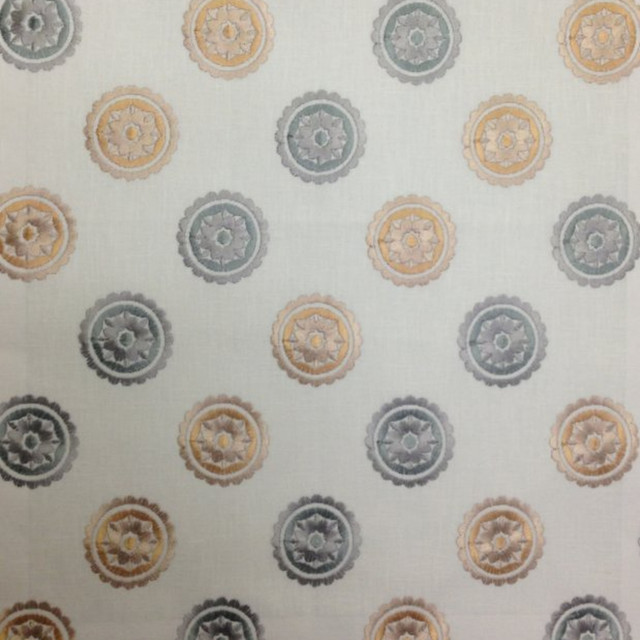 Loneto D Offwhite by Europatex Designer Fabric Loneto 60% Polyester, 40% Cotton 09.50" H, 08.70" V 57.00 inches - Swanky Fabrics - Loneto D Offwhite by Europatex Designer Fabric Loneto 60% Polyester, 40% Cotton 09.50" H, 08.70" V 57.00 inches - Swanky Fabrics -
