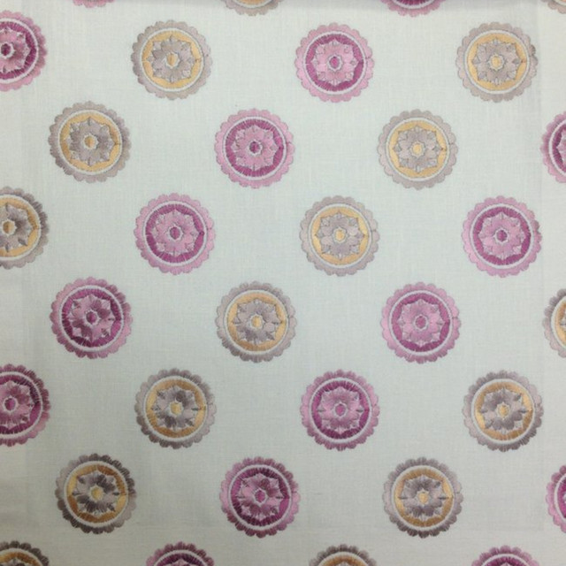 Loneto D Petal by Europatex Designer Fabric Loneto 60% Polyester, 40% Cotton 09.50" H, 08.70" V 57.00 inches - Swanky Fabrics -