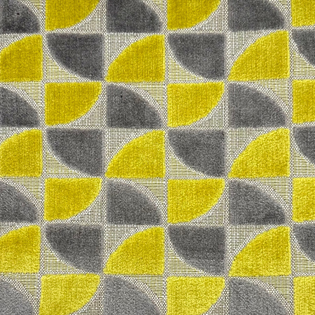 Pinwheel Lime by Europatex Designer Fabric Pinwheel 56% Polyester, 44% Cotton 13.5" H, 3.5" V 54.00 inches - Swanky Fabrics -
