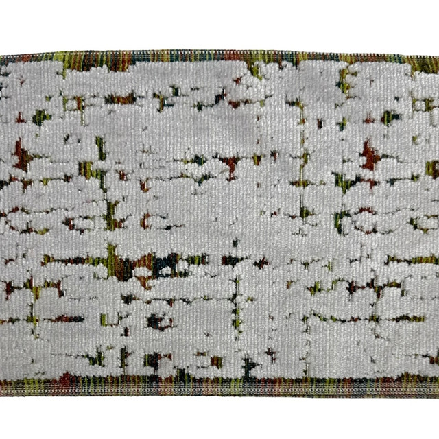 Sunburst White by Europatex Designer Fabric Sunburst 100% Polyester 6.75 inches - Swanky Fabrics -