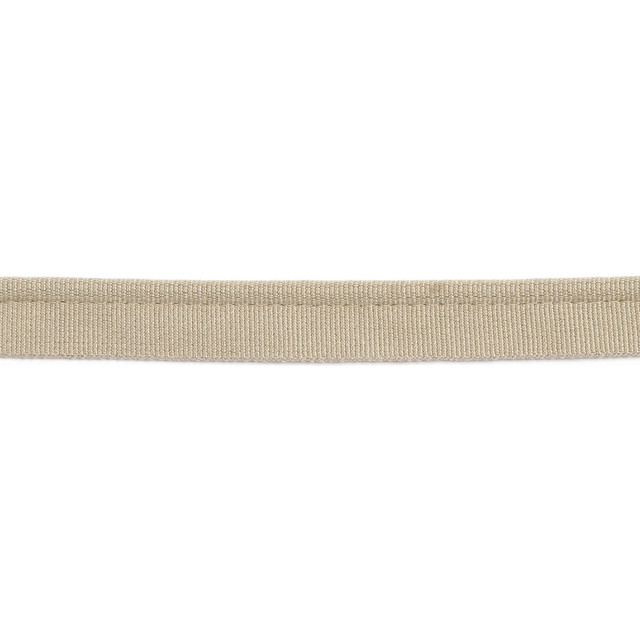 Versailles 1/4" Grosgrain Ribbon Lip Cord Sand by Europatex Designer Fabric Versailles 64% Rayon, 34% Cotton, 2% Polyester 0.25 inches - Swanky Fabrics -