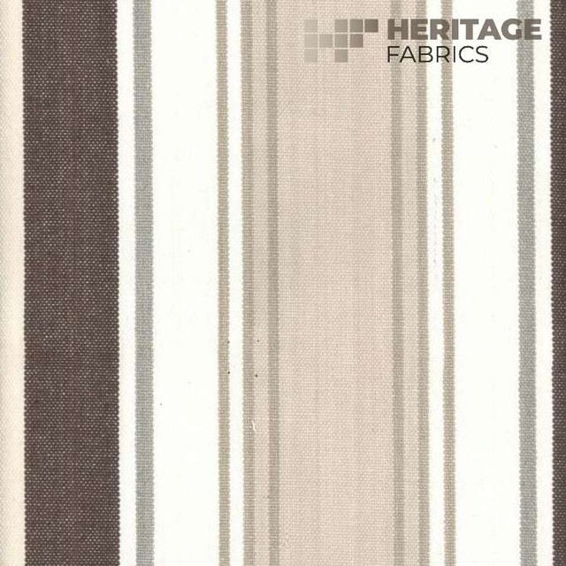 Bridgewater Charcoal by Heritage Designer Fabric - 100% Cotton India 30,000 Horizontal: 13.5" and Vertical: N/A 54" - Swanky Fabrics -
