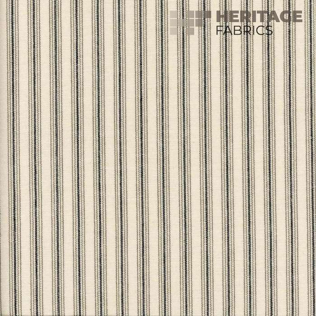 Catalina Black Pearl by Heritage Designer Fabric - 100% Cotton India 6,000 Horizontal: 0.5" and Vertical: N/A 54" - Swanky Fabrics -