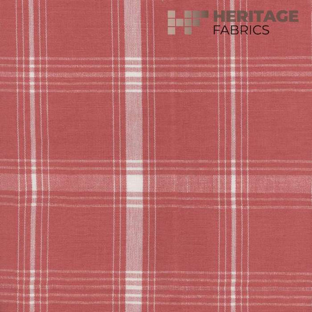 Gillette Tuscan Red by Heritage Designer Fabric - 100% Cotton India 9,000 Horizontal: 5.5" and Vertical: 5.5" 54" - Swanky Fabrics - Gillette Tuscan Red by Heritage Designer Fabric - 100% Cotton India 9,000 Horizontal: 5.5" and Vertical: 5.5" 54" - Swanky Fabrics -