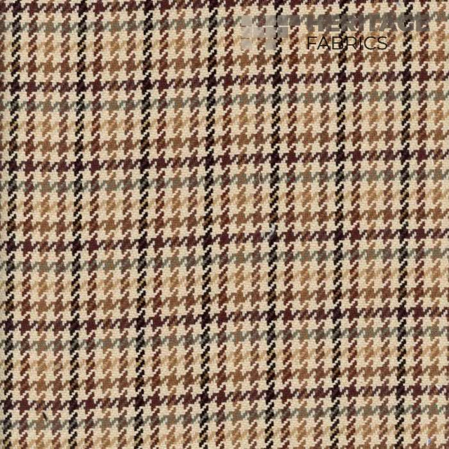 Hamilton Desert by Heritage Designer Fabric - 100% Cotton India 30,000 Horizontal: 1.25" and Vertical: 1.5" 54" - Swanky Fabrics -