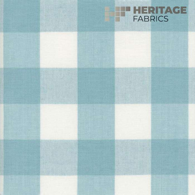 Lyme Aqua by Heritage Designer Fabric - 100% Cotton India 9,000 Horizontal: 3.25" and Vertical: 3.25" 54" - Swanky Fabrics - Lyme Aqua by Heritage Designer Fabric - 100% Cotton India 9,000 Horizontal: 3.25" and Vertical: 3.25" 54" - Swanky Fabrics -