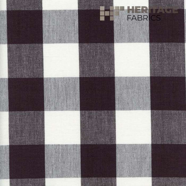 Lyme Charcoal by Heritage Designer Fabric - 100% Cotton India 9,000 Horizontal: 3.25" and Vertical: 3.25" 54" - Swanky Fabrics - Lyme Charcoal by Heritage Designer Fabric - 100% Cotton India 9,000 Horizontal: 3.25" and Vertical: 3.25" 54" - Swanky Fabrics -