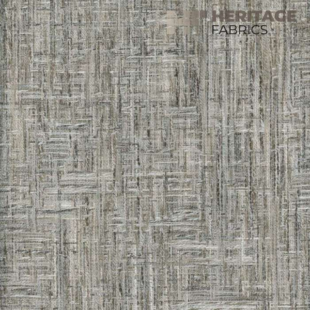 Montecito Silver by Heritage Designer Fabric - 79% Poly + 21% Viscose Rayon India 51,000 Horizontal: 6.85" and Vertical: 12.25" 54" - Swanky Fabrics - Montecito Silver by Heritage Designer Fabric - 79% Poly + 21% Viscose Rayon India 51,000 Horizontal: 6.85" and Vertical: 12.25" 54" - Swanky Fabrics -