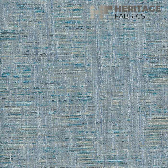 Montecito Sky by Heritage Designer Fabric - 79% Poly + 21% Viscose Rayon India 51,000 Horizontal: 6.85" and Vertical: 12.25" 54" - Swanky Fabrics - Montecito Sky by Heritage Designer Fabric - 79% Poly + 21% Viscose Rayon India 51,000 Horizontal: 6.85" and Vertical: 12.25" 54" - Swanky Fabrics -