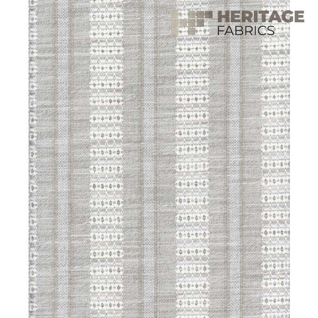 Mykonos Stone by Heritage Designer Fabric - 100% Polyester India Horizontal: 3 and Vertical: 0.5 54" - Swanky Fabrics - Mykonos Stone by Heritage Designer Fabric - 100% Polyester India Horizontal: 3 and Vertical: 0.5 54" - Swanky Fabrics -