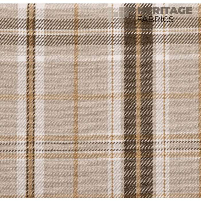 Parkhill Oatmeal by Heritage Designer Fabric - 100% Cotton India 12,000 Horizontal: 9" and Vertical: 9" 54" - Swanky Fabrics - Parkhill Oatmeal by Heritage Designer Fabric - 100% Cotton India 12,000 Horizontal: 9" and Vertical: 9" 54" - Swanky Fabrics -