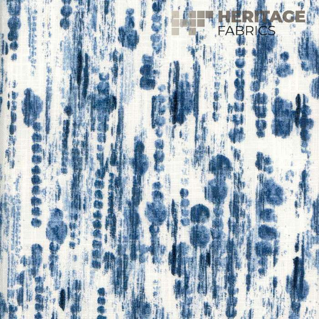 Raindrops Marine by Heritage Designer Fabric - 100% Cotton Turkey 18,000 Horizontal: 13.5" and Vertical: 12.5" 54" - Swanky Fabrics - Raindrops Marine by Heritage Designer Fabric - 100% Cotton Turkey 18,000 Horizontal: 13.5" and Vertical: 12.5" 54" - Swanky Fabrics -