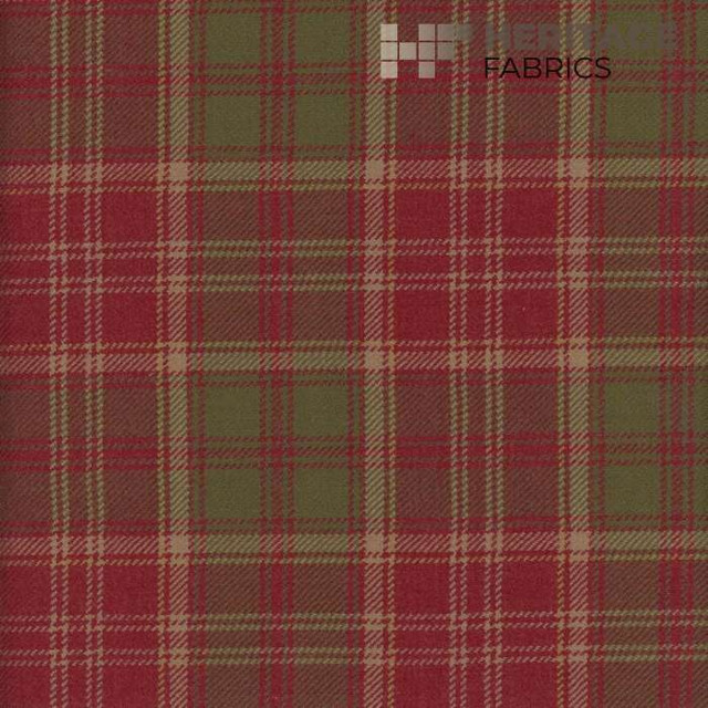 Red Grant None by Heritage Designer Fabric - 100% Wool China Horizontal: 4.5" and Vertical: 4.75" 54" - Swanky Fabrics - Red Grant None by Heritage Designer Fabric - 100% Wool China Horizontal: 4.5" and Vertical: 4.75" 54" - Swanky Fabrics -