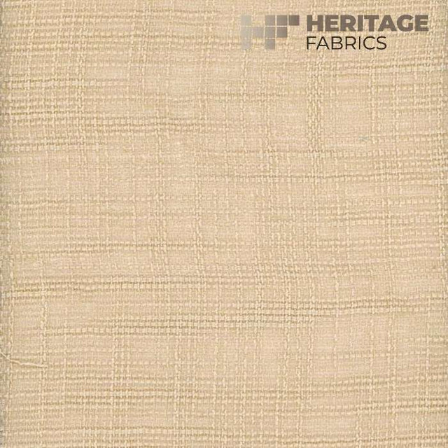 Stewart Flax by Heritage Designer Fabric - 100% Polyester India Horizontal: N/A and Vertical: N/A 54" - Swanky Fabrics -