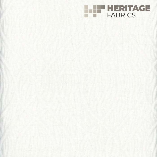 Tavares White by Heritage Designer Fabric - 100% Cotton Turkey 24,000 Horizontal: 6.75" and Vertical: 6.5" 54" - Swanky Fabrics - Tavares White by Heritage Designer Fabric - 100% Cotton Turkey 24,000 Horizontal: 6.75" and Vertical: 6.5" 54" - Swanky Fabrics -