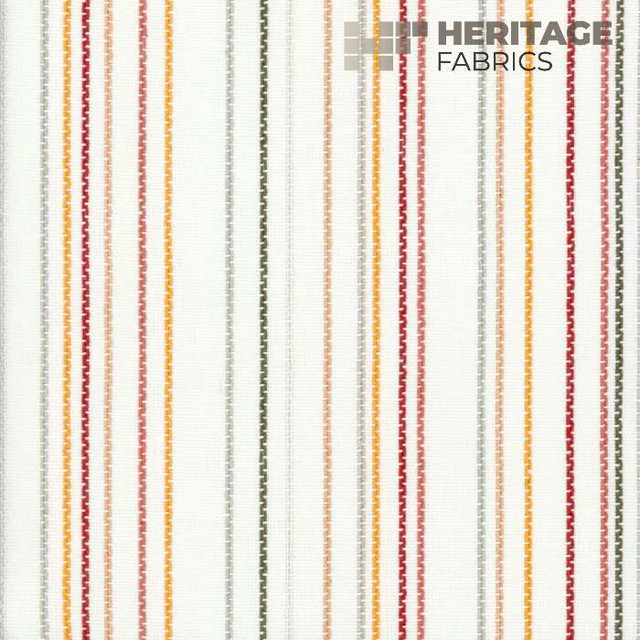 Tucker Persimmon by Heritage Designer Fabric - 100% Cotton India 21,000 Horizontal: 9" and Vertical: N/A 54" - Swanky Fabrics - Tucker Persimmon by Heritage Designer Fabric - 100% Cotton India 21,000 Horizontal: 9" and Vertical: N/A 54" - Swanky Fabrics -
