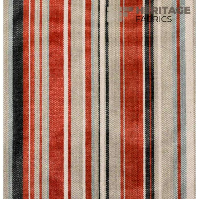Victoria Sunset by Heritage Designer Fabric - 100% Cotton India 15,000 Horizontal: 9" and Vertical: N/A 54" - Swanky Fabrics -