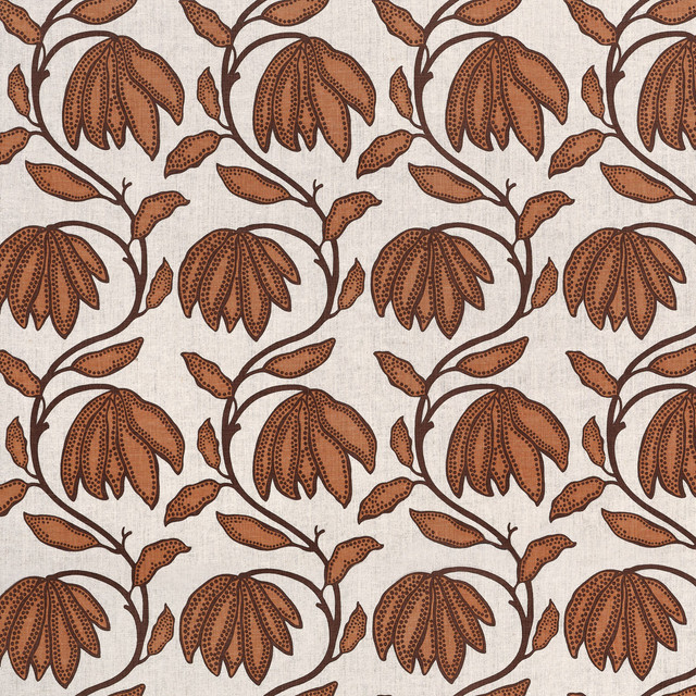 Desert Flower Ochre F912006 by Thibaut Fabric Thibaut Fabric Desert Flower Ochre F912006Fabric Vista </p><p>Repeat: V: 16.00" (40.64 cm) 54.00" (137.16 cm) - Fabric Carolina - Desert Flower Ochre F912006 by Thibaut Fabric Thibaut Fabric Desert Flower Ochre F912006Fabric Vista </p><p>Repeat: V: 16.00" (40.64 cm) 54.00" (137.16 cm) - Fabric Carolina -