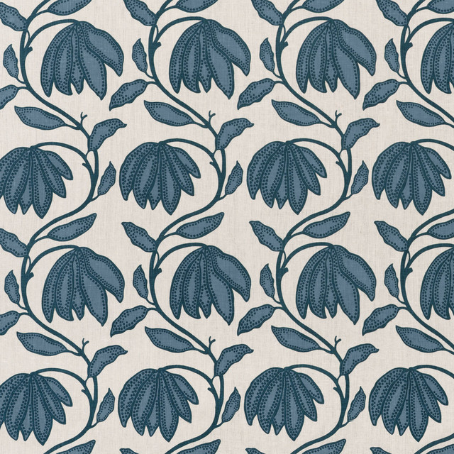 Desert Flower Mineral F912007 by Thibaut Fabric Thibaut Fabric Desert Flower Mineral F912007Fabric Vista </p><p>Repeat: V: 16.00" (40.64 cm) 54.00" (137.16 cm) - Fabric Carolina -