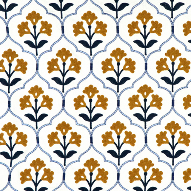 <p>Kindred Sunny Skies by Carole Designer Fabric</p><p><strong>Required Minimum Quantity Purchase: 2 yards</strong></p><p>Book: Forget Me Knot</p><p>Content: Base: 100% Cotton Embr: 71.7% Cotton, 23.1% Acrylic, 5.2% Viscose</p><p>Origin: </p><p>Performance: N/A</p><p>Repeat: 7 1/2" V, 2 3/4" H HD</p><p>Width: 50*"</p>