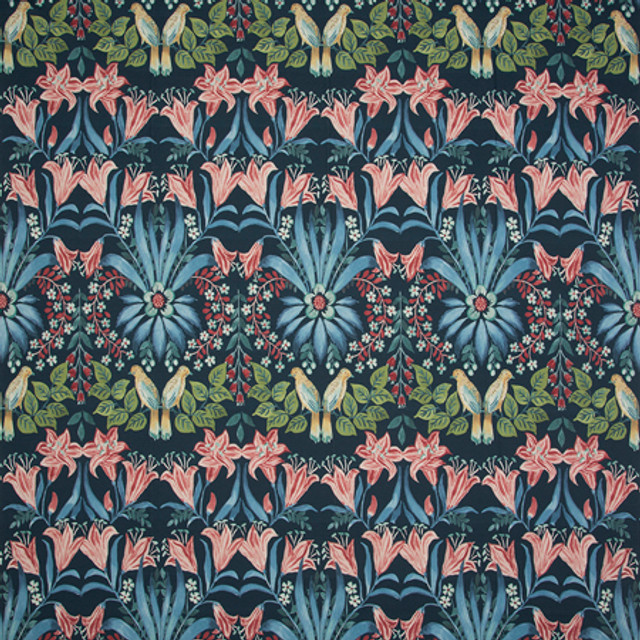 <p>Birds Of Paradise Navy by Carole Designer Fabric</p><p><strong>Required Minimum Quantity Purchase: 2 yards</strong></p><p>Book: Moodscapes</p><p>Content: 55% Linen, 45% Cotton</p><p>Origin: </p><p>Performance: 51,000 Wyzenbeek Double Rubs</p><p>Repeat: 27" V, 13 1/2" H</p><p>Width: 54""</p>