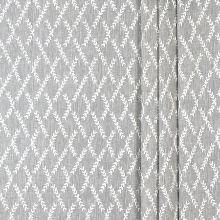 <p>A New Era Pewter by Carole Designer Fabric</p><p><strong>Required Minimum Quantity Purchase: 2 yards</strong></p><p>Book: Sheer Delight</p><p>Content: Base: 37% Cotton, 32% Linen, 20% Viscose, 11% Polyester Embr: 50% Cotton, 50% Viscose</p><p>Origin: </p><p>Performance: N/A</p><p>Repeat: 6 1/2" V, 1 3/4" H</p><p>Width: 54*"</p>