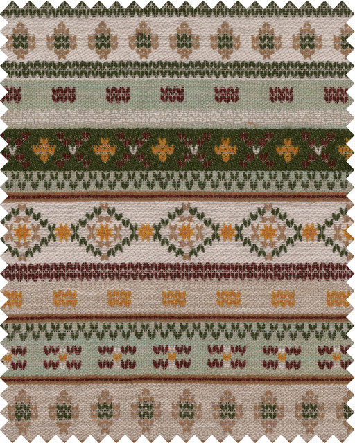 Mind The Gap Fabric GAISSTEIN Jacquard Woven Fabric (FB00110) | FB00110 | TYROL APRES-SKI HOME COLLECTION | Dark Green, Light Green, Taupe | Fabric Carolina | https://www.fabriccarolina.com/